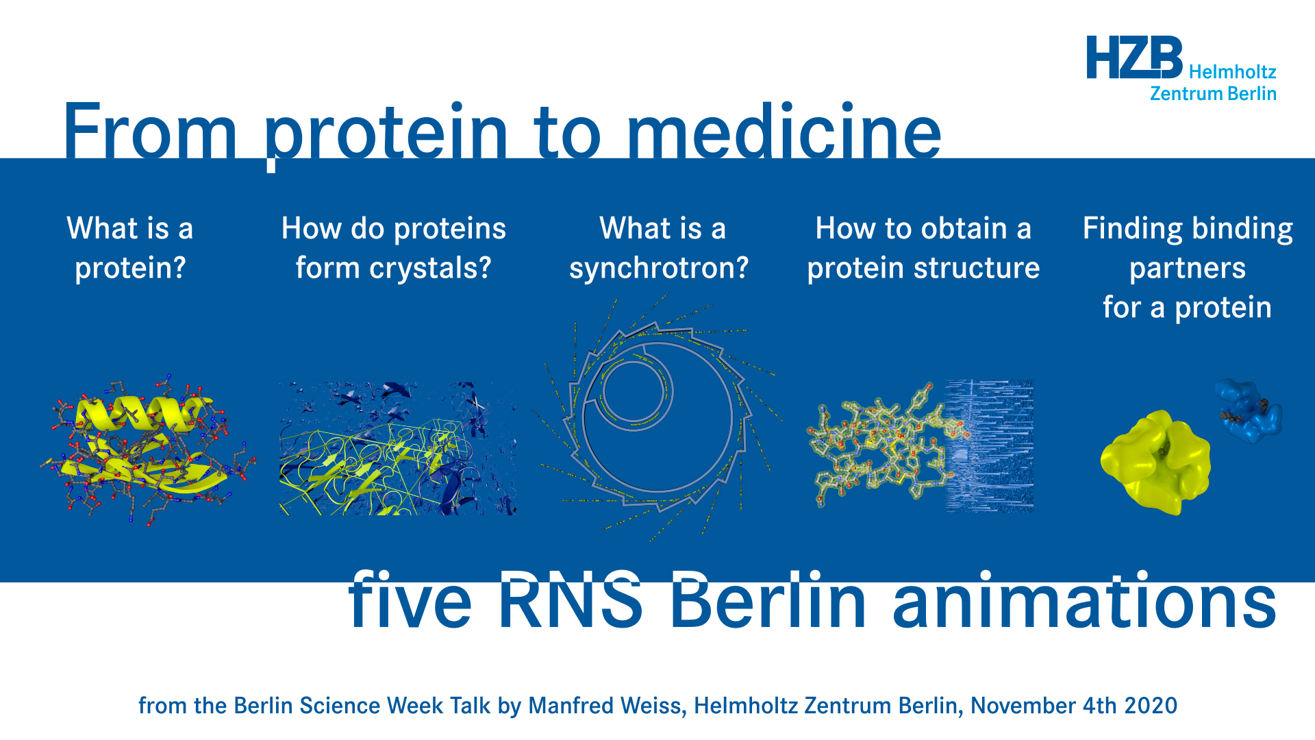 From protein to medicine
